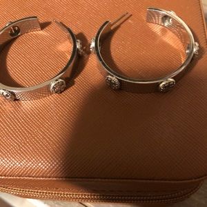 Miller Stud Hoop Earring